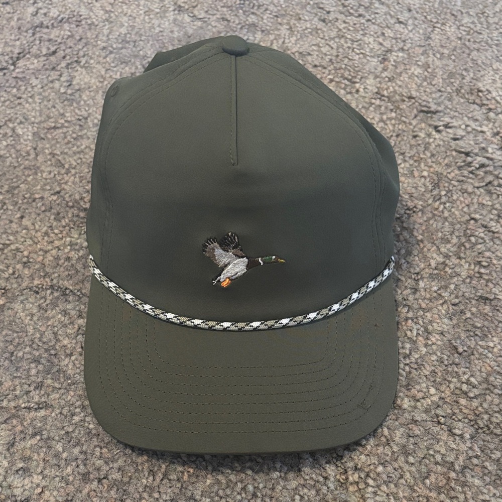 Poncho Outdoors duck roper snapback hat